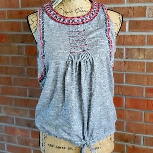 Sleeveless tank top
